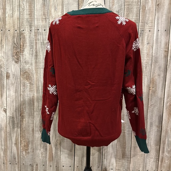 Spencers Gifts Risqué Reindeer Ugly Christmas Sweater - Picture 4 of 4